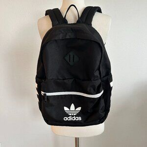 Adidas Original Classic Backpack Black Unisex School Travel
